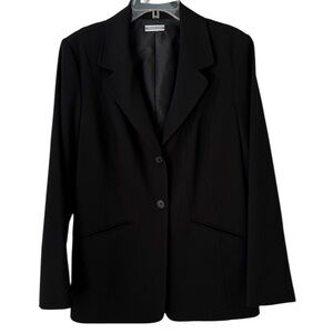 Nordstrom size 12 black blazer tag removed like new  front pockets